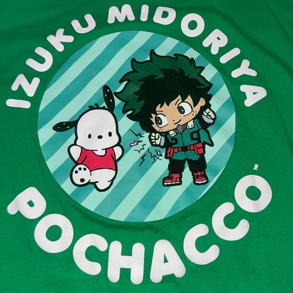 Box lunch rare shirt M - my hero acadamia x hello kitty - Picture 2 of 3